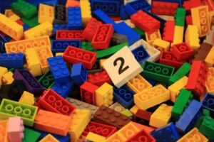Creative blocks Colourful building blocks are there